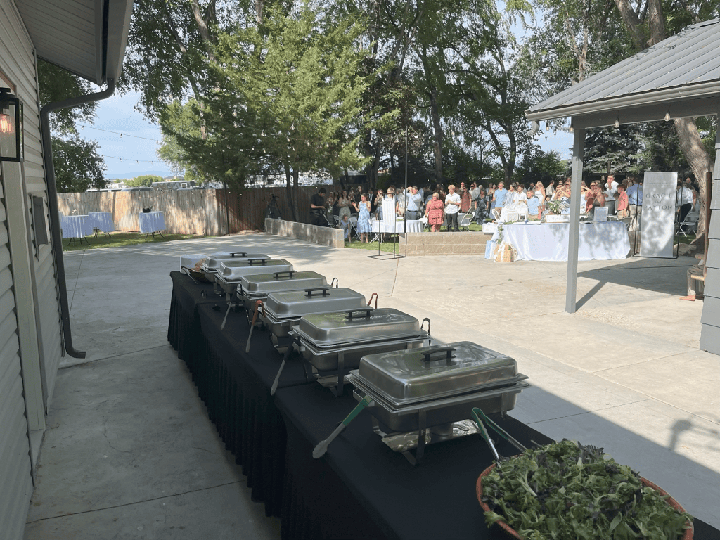 Wedding reception at TimberStone Golf Course in Caldwell, Idaho